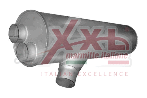 Pot de détente/silencieux arrière XXLMARMITTEITALIANE K7002