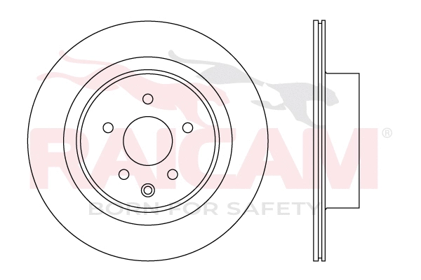 Disque de frein RAICAM RD01614
