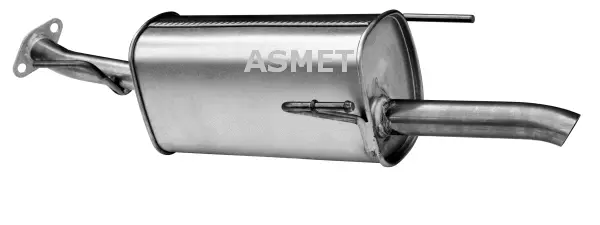 Silencieux arrière ASMET 05.162
