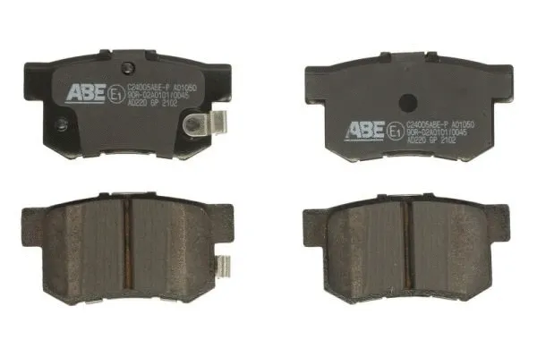 Kit de plaquettes de frein, frein à disque ABE C24005ABE-P