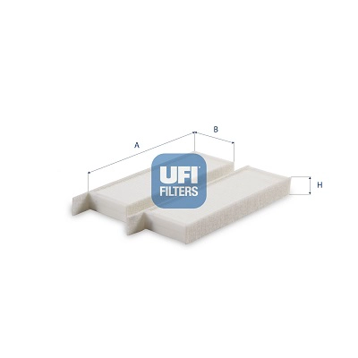 Filtre, air de l'habitacle UFI 53.587.00