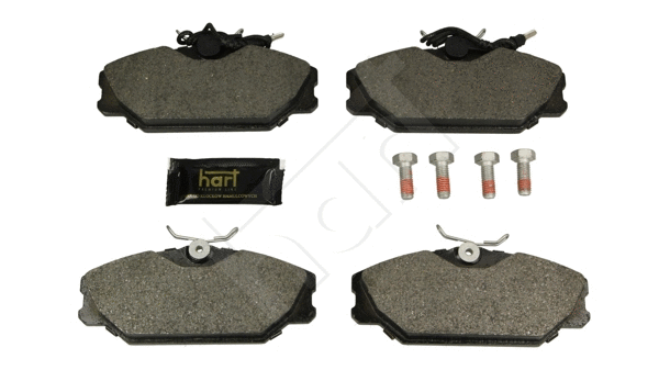 Kit de plaquettes de frein, frein à disque HART 249 162