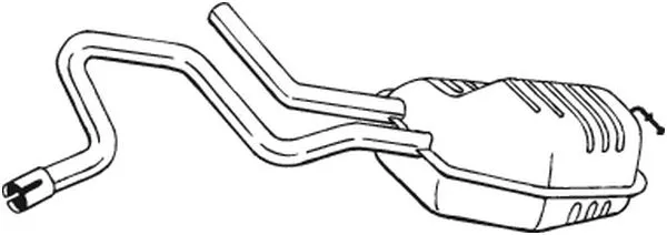 Silencieux arrière BOSAL 278-965
