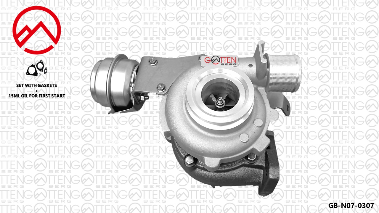 Turbocompresseur, suralimentation OES PARTS GB-N07-0307