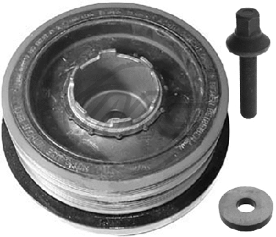 Kit de poulies, vilebrequin Metalcaucho 15723