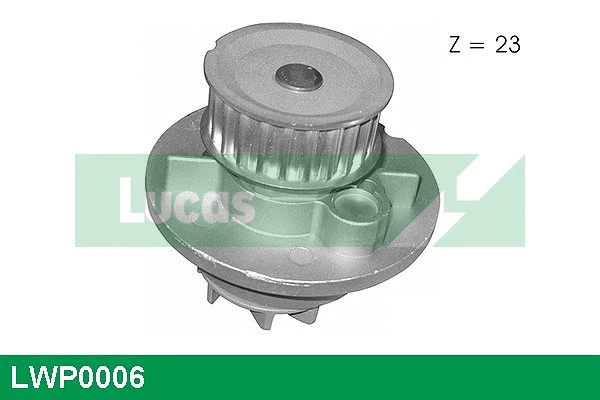 Pompe à eau, refroidissement du moteur LUCAS LWP0006