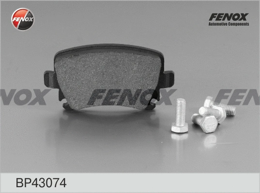 Kit de plaquettes de frein, frein à disque FENOX BP43074