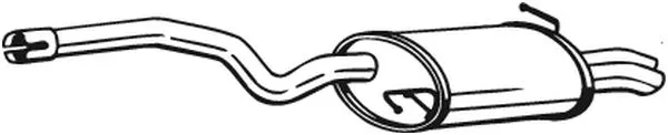 Silencieux arrière BOSAL 105-209