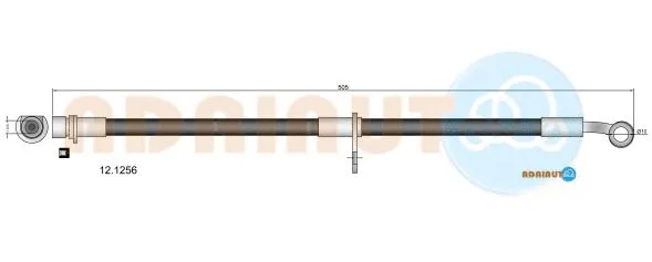 Flexible de frein ADRIAUTO 12.1256