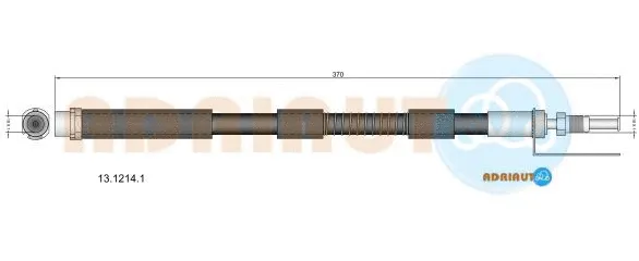 Flexible de frein ADRIAUTO 13.1214.1
