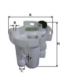 Filtre à carburant UNIFLUX FILTERS XB321