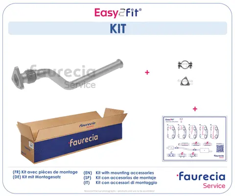 Tuyau d'échappement Faurecia FS56012