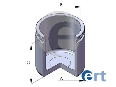Piston, étrier de frein ERT 150592-C