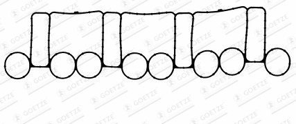 Joint, collecteur d'admission GOETZE 50-030225-00