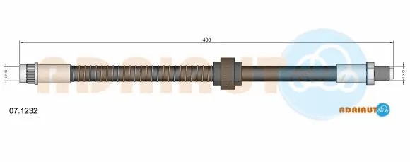 Flexible de frein ADRIAUTO 07.1232