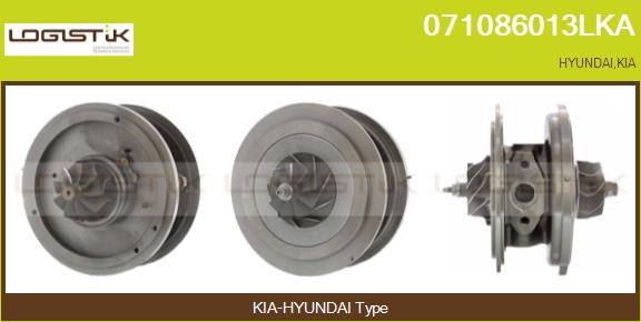 Groupe carter, turbocompresseur LGK 071086013LKA