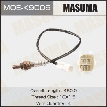 Sonde lambda MASUMA MOE-K9005