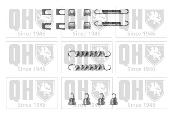 Kit d'accessoires, mâchoire de frein QUINTON HAZELL BFK217