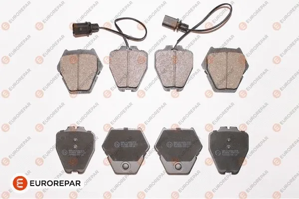 Kit de plaquettes de frein, frein à disque EUROREPAR 1639375280