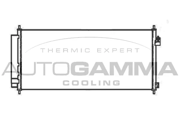 Condenseur, climatisation AUTOGAMMA 105825