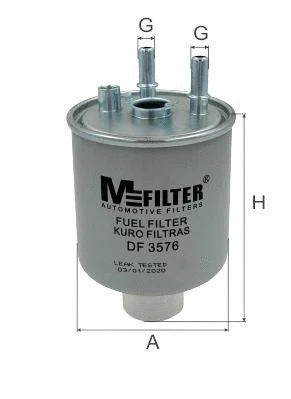Filtre à carburant MFILTER DF 3576