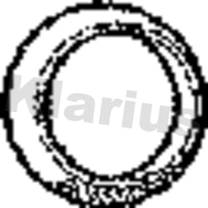 Joint, tuyau d'échappement KLARIUS 410316