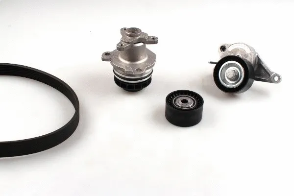 Pompe à eau+Jeu de courroie trapézoïdale à nervures GK K986964B