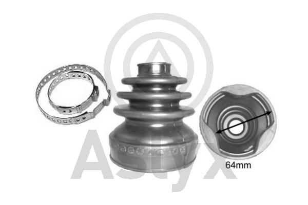 Jeu de joints-soufflets, arbre de commande Aslyx AS-501423