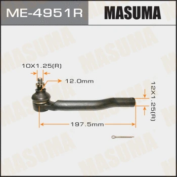 Rotule de barre de connexion MASUMA ME-4951R