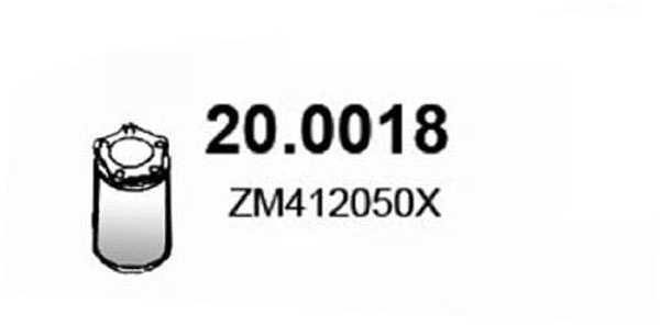 Catalyseur ASSO 20.0018