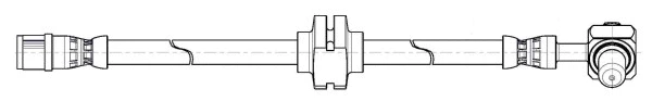 Flexible de frein CEF 514808