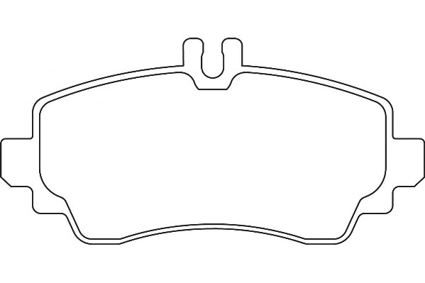 Kit de plaquettes de frein, frein à disque Omnicraft 2134958