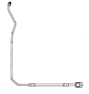 Flexible de frein CEF 518264