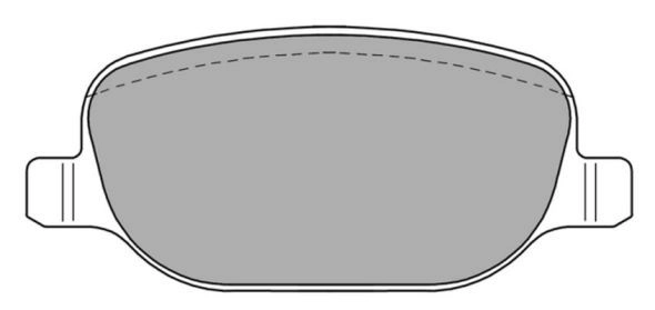 Kit de plaquettes de frein, frein à disque FREMAX FBP-1289