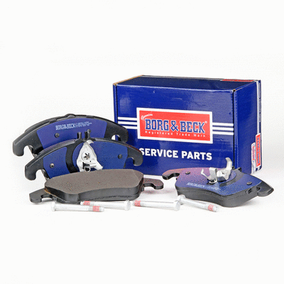 Kit de plaquettes de frein, frein à disque BORG & BECK BBP2061