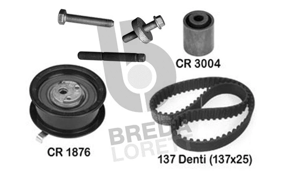 Kit de courroie crantée BREDA LORETT KCD0047