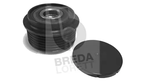 Poulie roue libre, alternateur BREDA LORETT RLA3486