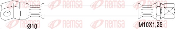 Flexible de frein REMSA G1904.00