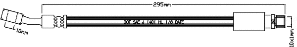 Flexible de frein JURATEK JBH1118