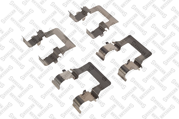 Kit d'accessoires, plaquette de frein à disque STELLOX 00-01538-SX
