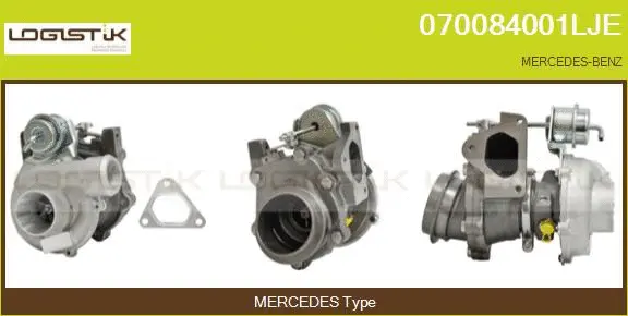 Turbocompresseur, suralimentation LGK 070084001LJE