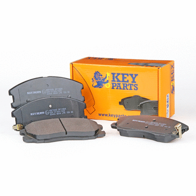Kit de plaquettes de frein, frein à disque KEY PARTS KBP2040