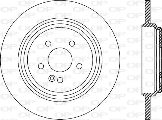 Disque de frein OPEN PARTS BDR1934.10