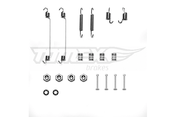 Kit d'accessoires, mâchoire de frein TOMEX Brakes TX 40-14
