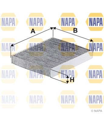 Filtre, air de l'habitacle NAPA NFC4315