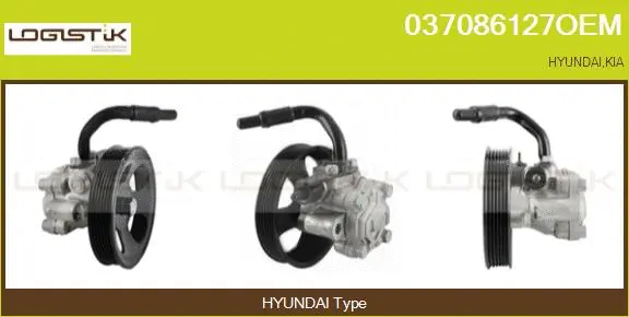 Pompe hydraulique, direction LGK 037086127OEM