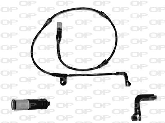 Contact d'avertissement, usure des plaquettes de frein OPEN PARTS AK3124.00