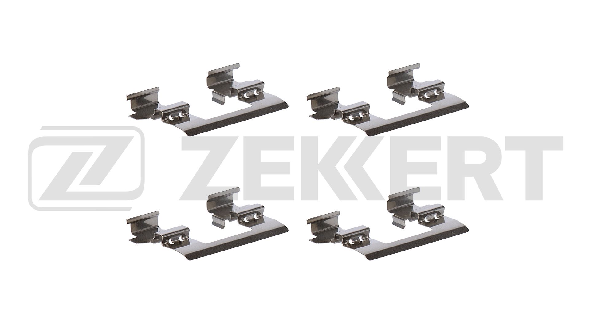 Kit d'accessoires, plaquette de frein à disque ZEKKERT BR-1487