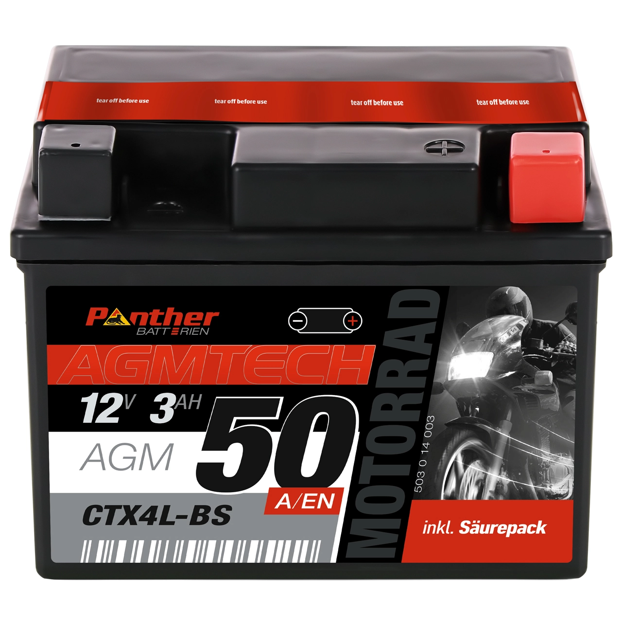 Batterie de démarrage PANTHER-BATTERIEN MB.5031477