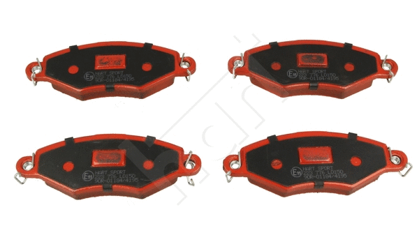 Kit de plaquettes de frein, frein à disque HART 223 776